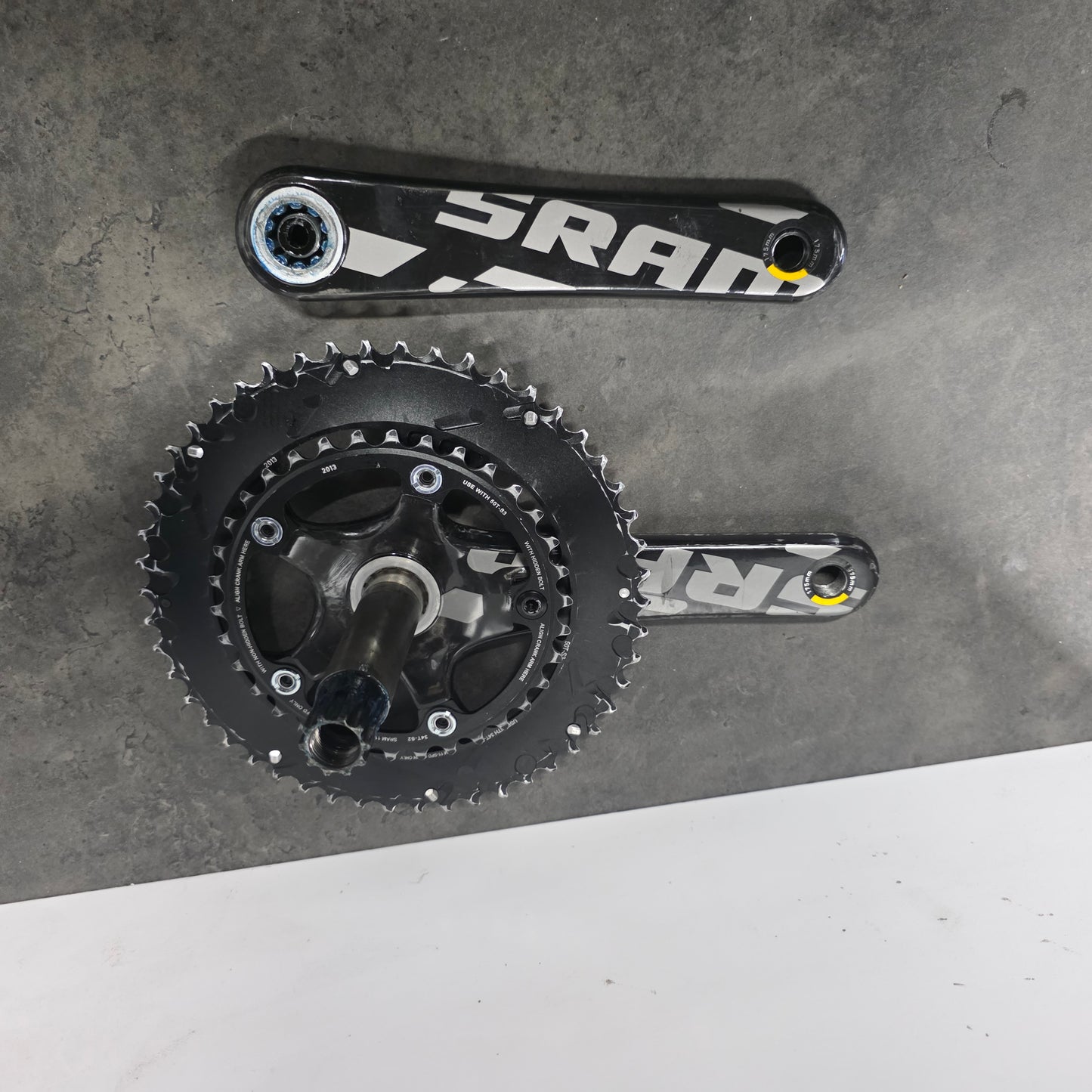SRAM RED Carbon Crankset 2x 50/34 Gxp 175mm