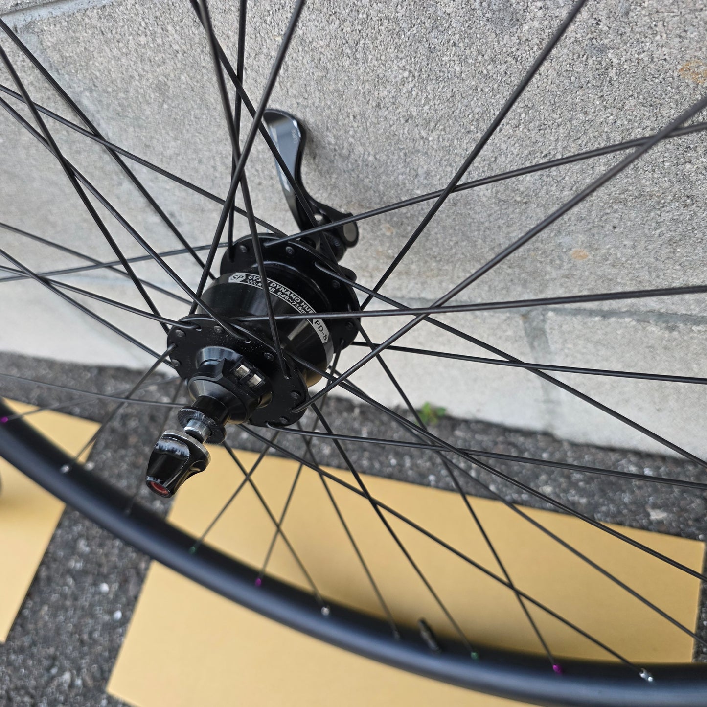 Velocity Blunt SS 27.5 wheelset SP Dynamo QR Sram XDR