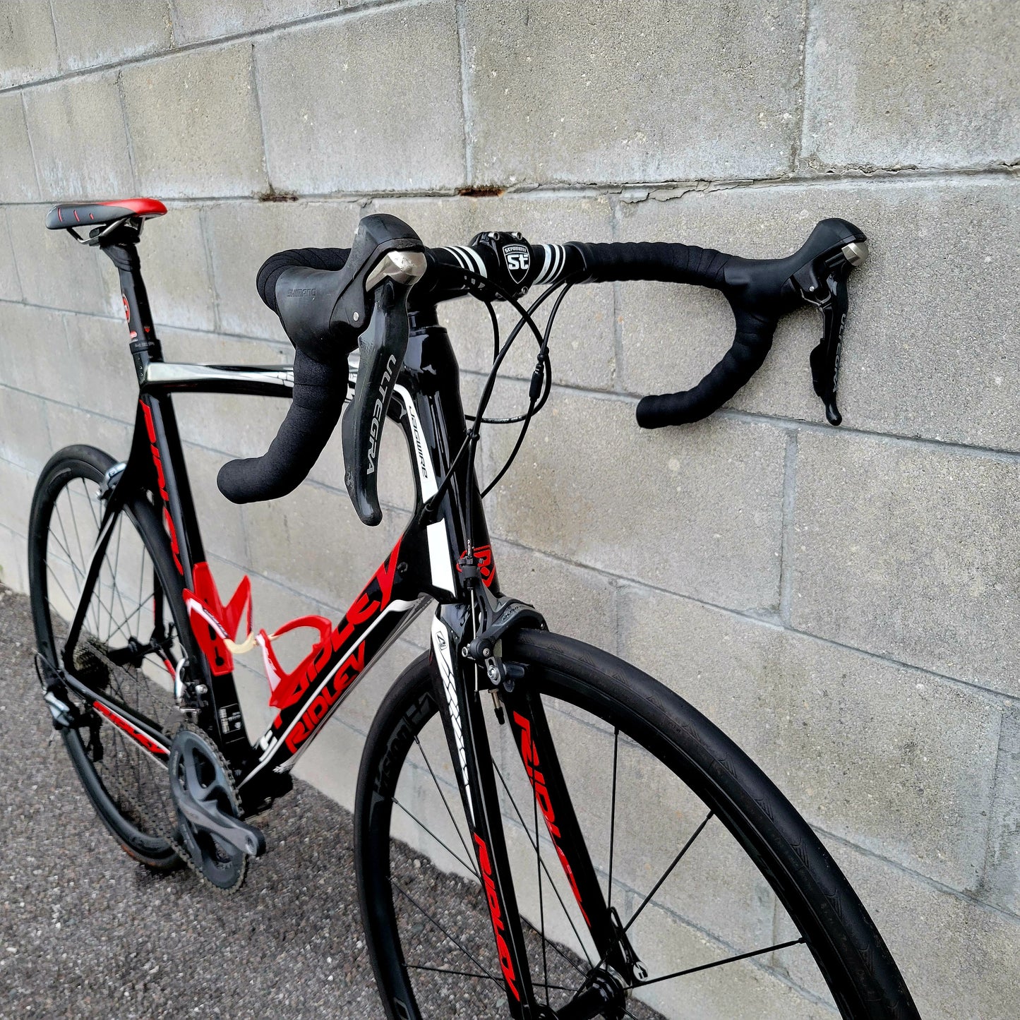 Ridley Fenix C Team (58cm) Carbon Road Bike Dura-Ace/Ultegra +Helmet