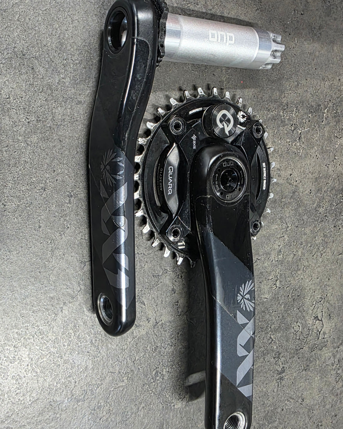 SRAM XX1 QUARQ Powermeter Crankset 32t 170mm 8 bolt AXS