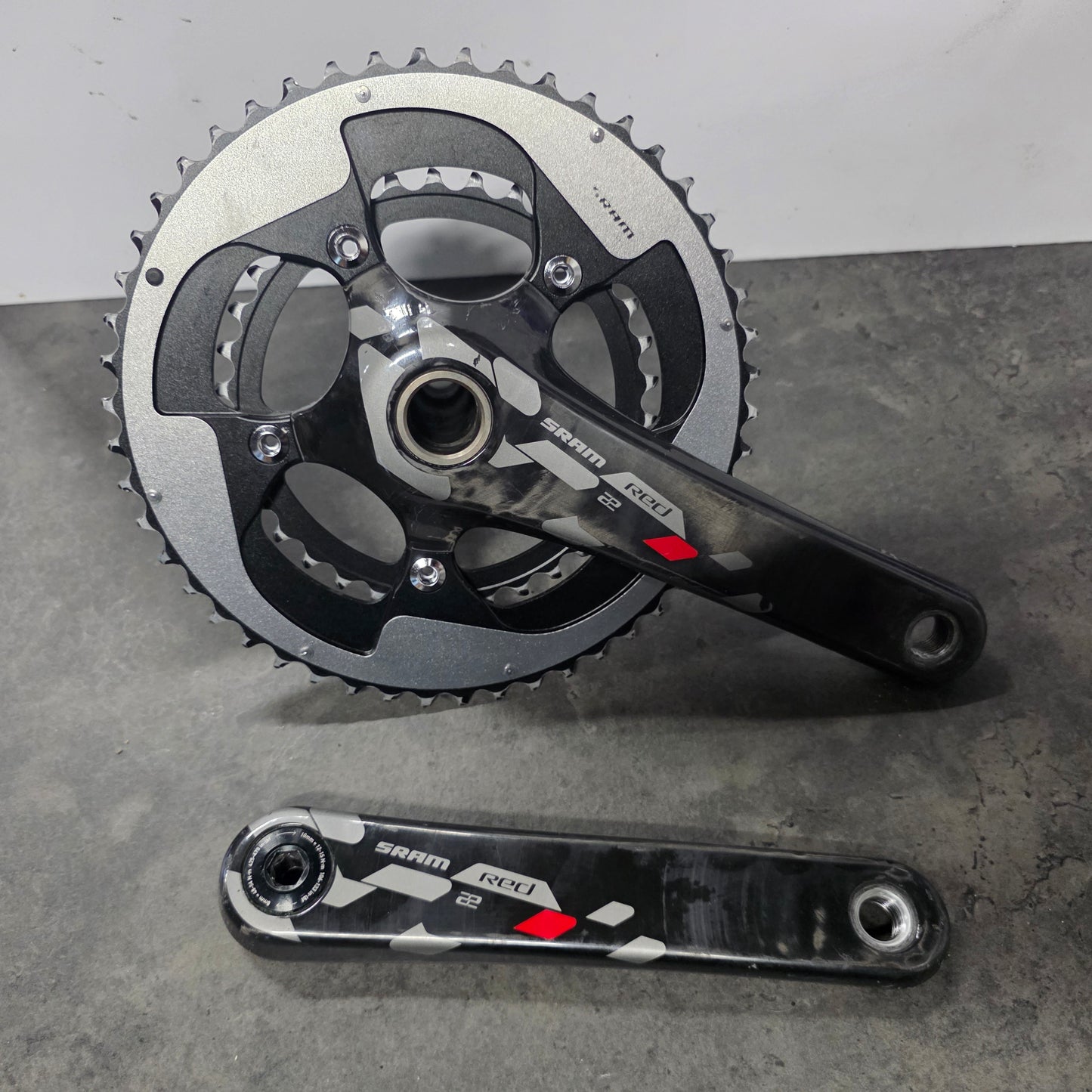 SRAM RED Carbon Crankset 2x 50/34 Gxp 175mm