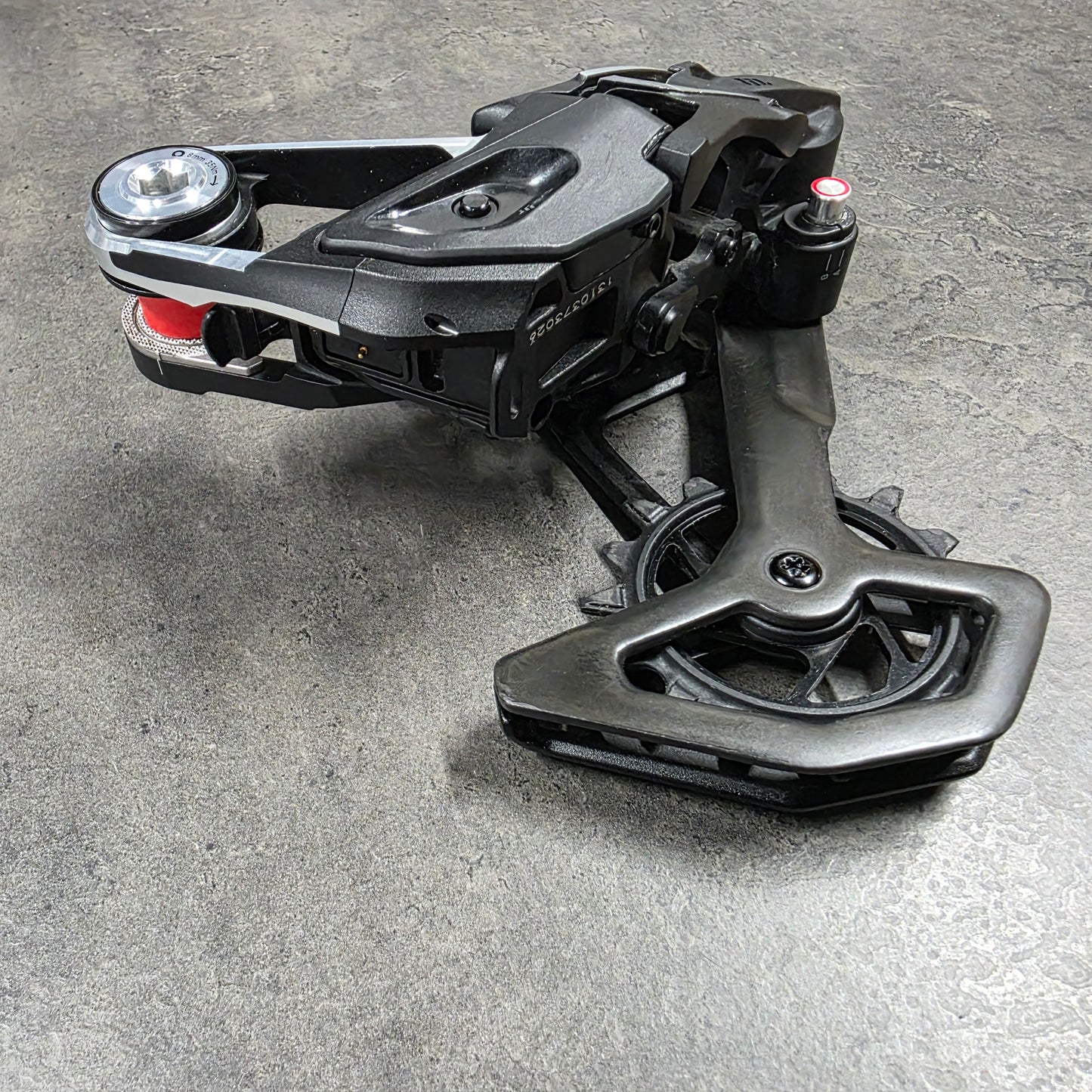 SRAM XX SL AXS T-Type 12 speed wireless rear derailleur.