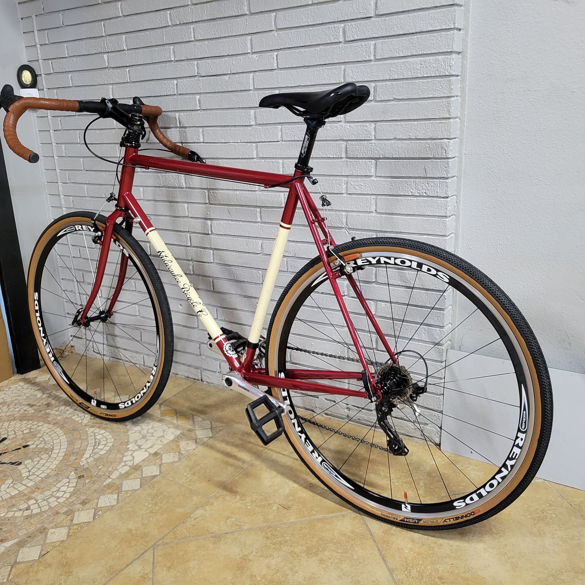 reynolds steel gravel bike Milwaukee Steel Gravel Bike (58cm) – South Tampa Bicycle Co