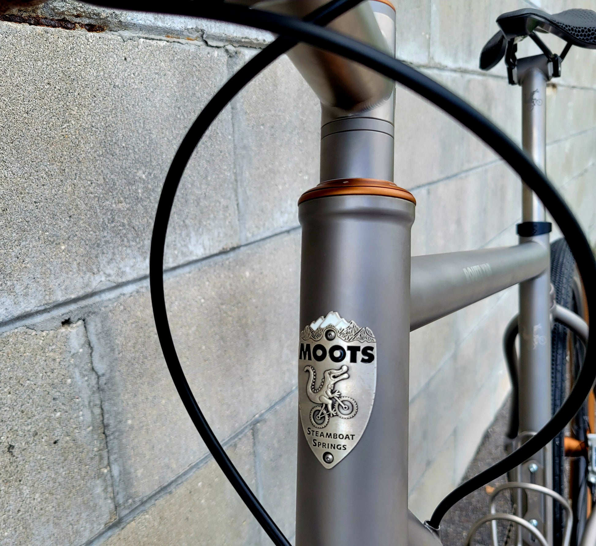 moots titanium gravel bike 2025 Moots Routt YBB Titanium Gravel Bike (56) Red AXS 13spd, Chris Ki – South Tampa Bicycle Co