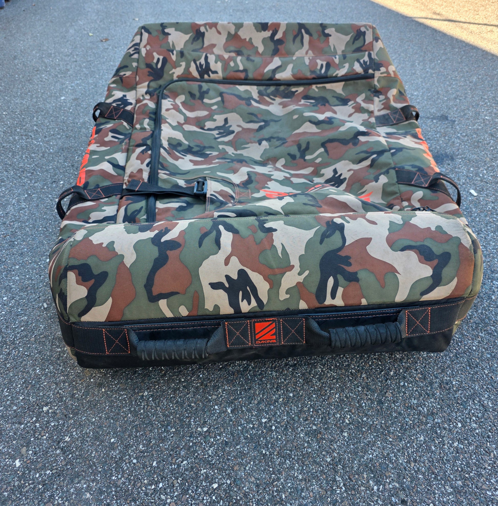 fahrradtasche camouflage Dakine Bike Travel Bag