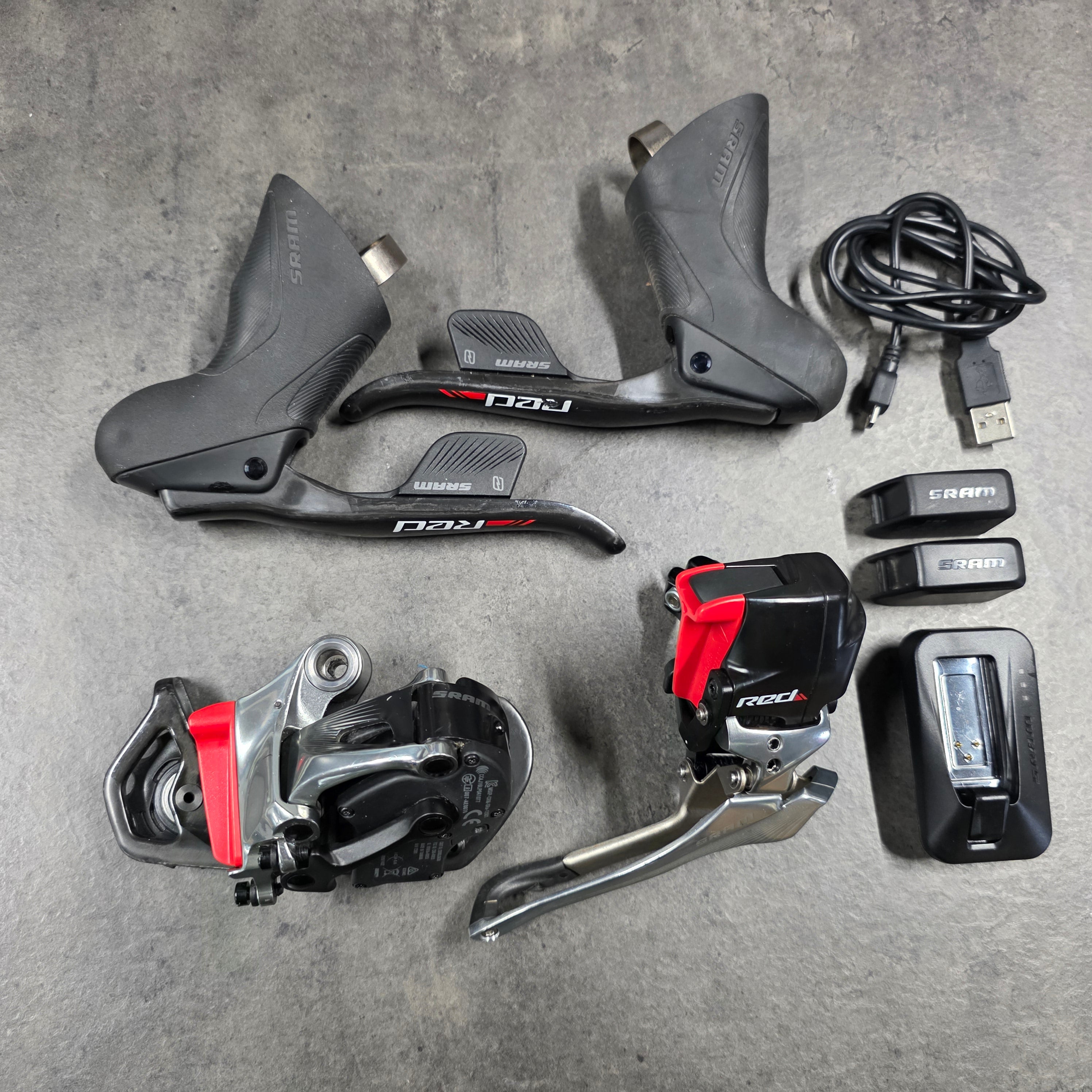 SRAM Red Etap AXS Electronic Wireless 11 Speed Groupset Rim Brake