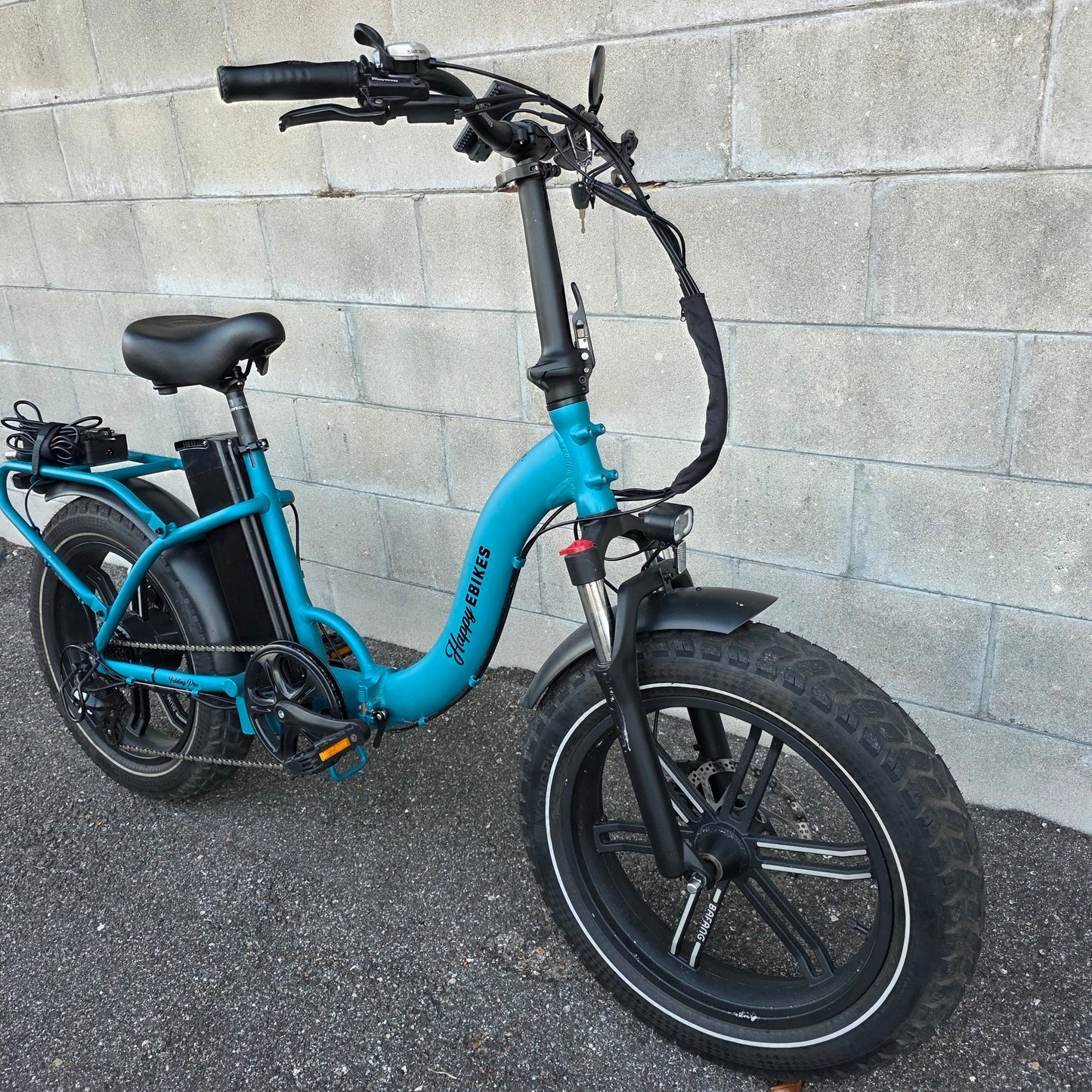 Happy E-Bike Folding Step Thru EBike (In-Store Pickup or Local Delivery Only. No Shipping)