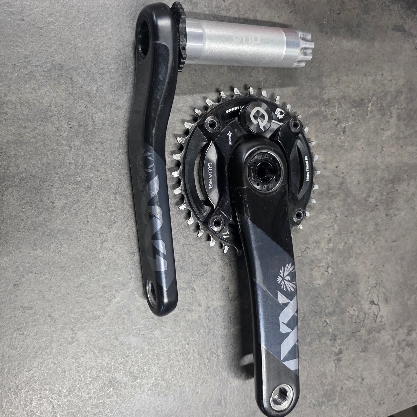 SRAM XX1 QUARQ Powermeter Crankset 32t 170mm 8 bolt AXS