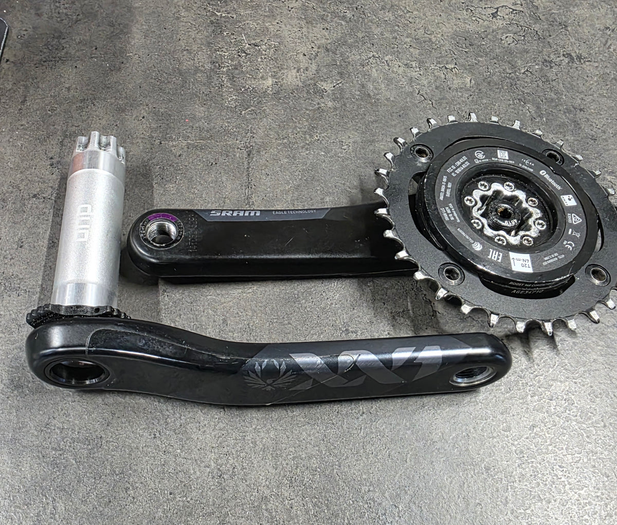 SRAM XX1 QUARQ Powermeter Crankset 32t 170mm 8 bolt AXS