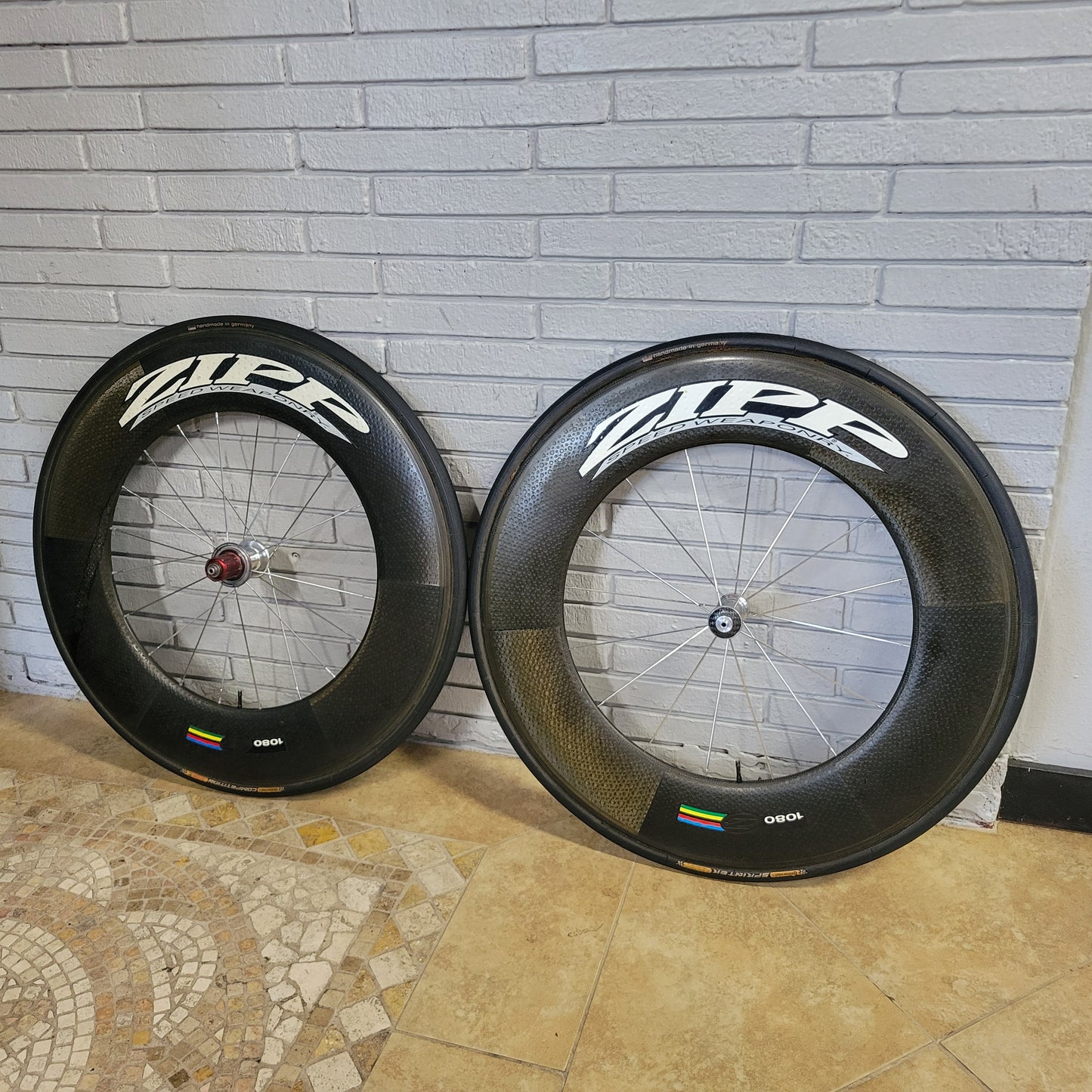 Zipp 1080 Carbon Tubular Wheelset 700c Rim Brake