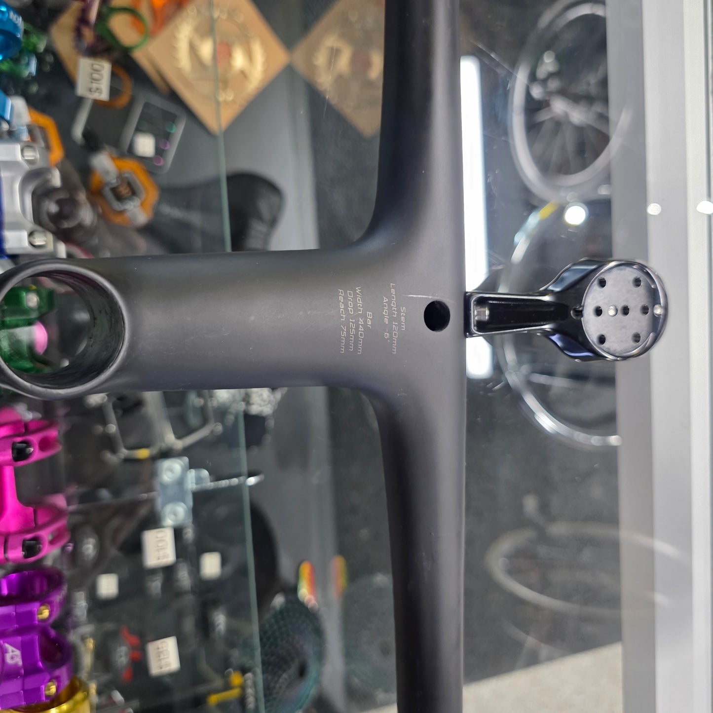 Roval Alpinst Integrated Carbon Cockpit Stem/Bar 120mm 440 -6