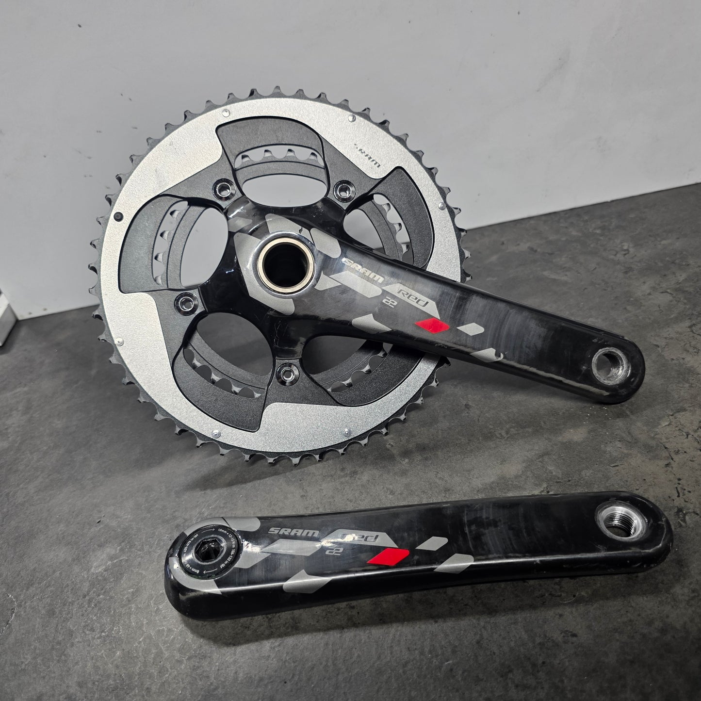 SRAM RED Carbon Crankset 2x 50/34 Gxp 175mm