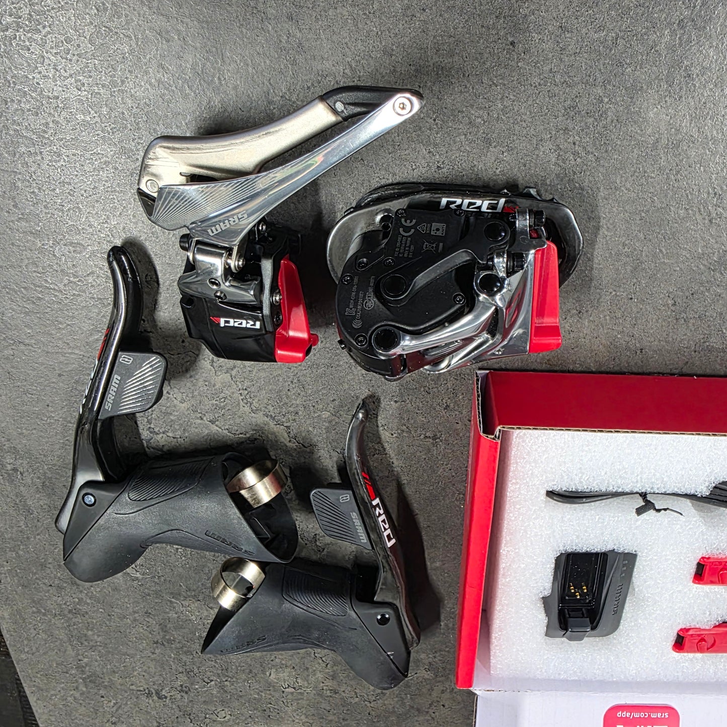 SRAM Red Etap AXS Wireless 11 spd groupset