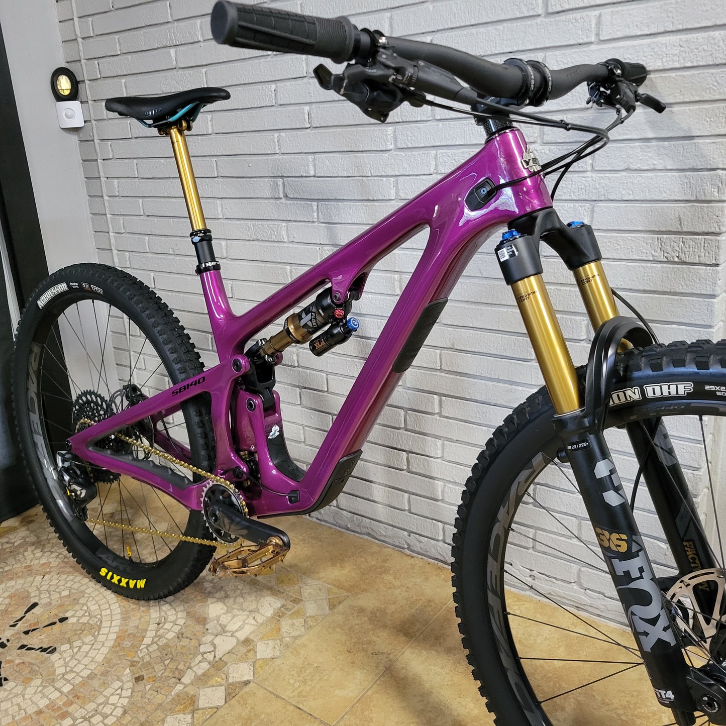 2023 Yeti SB140 Turq T2 29 (Large) Upgraded