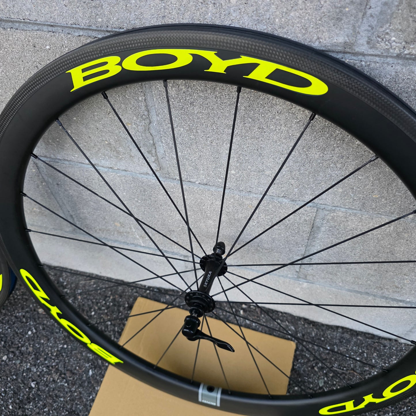Boyd Prologue 44 Carbon Wheelset rim brake shimano