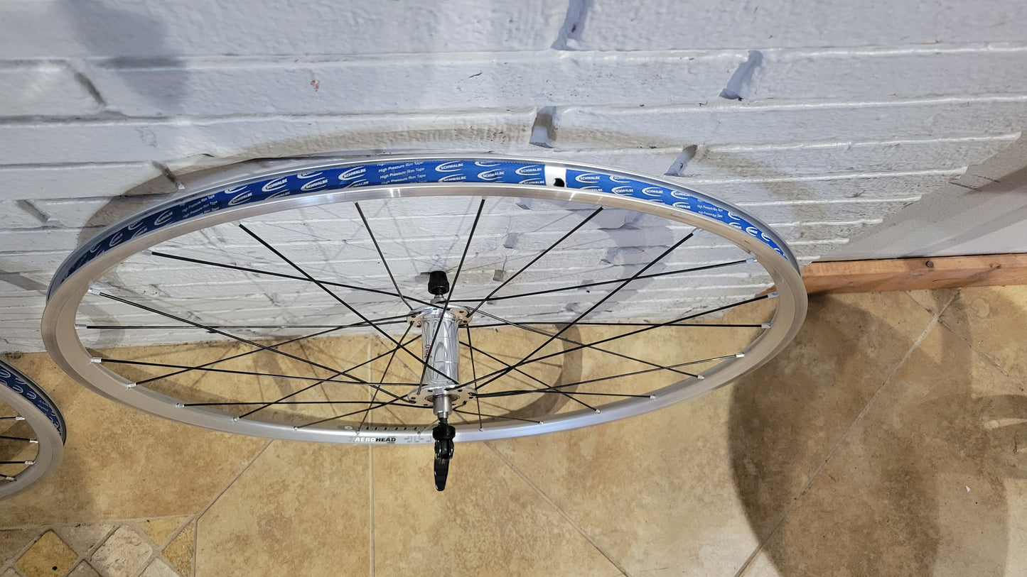 Phil Wood/ Velocity 650c wheelset 135r, 100f spacing