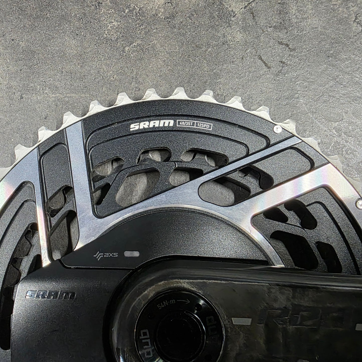 SRAM RED E1 Quarq Powermeter crankset 175mm DUB 48/35