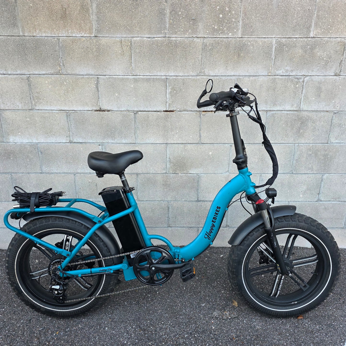 Happy E-Bike Folding Step Thru EBike (In-Store Pickup or Local Delivery Only. No Shipping)