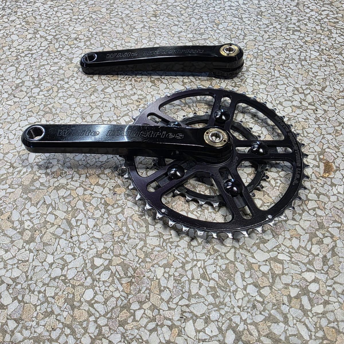 White Industries Crankset 165mm 44/28 double