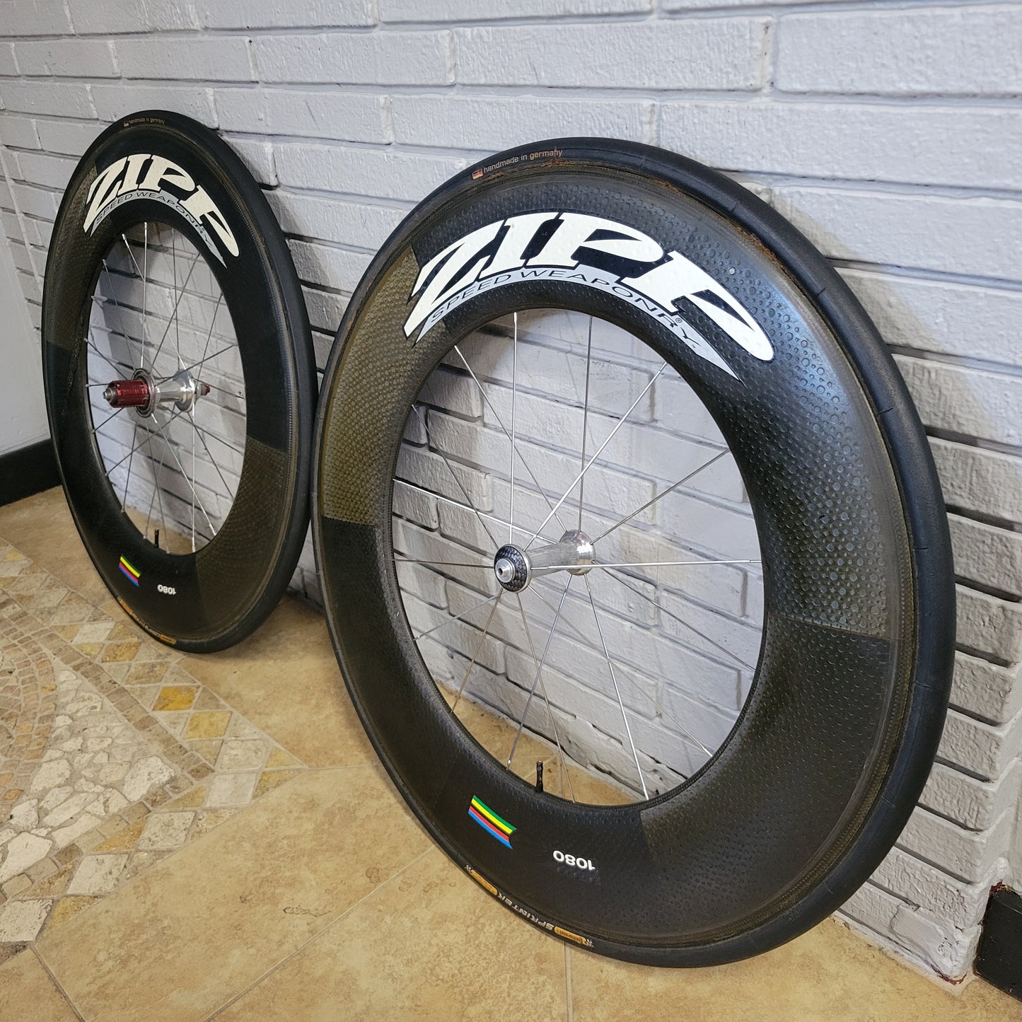 Zipp 1080 Carbon Tubular Wheelset 700c Rim Brake