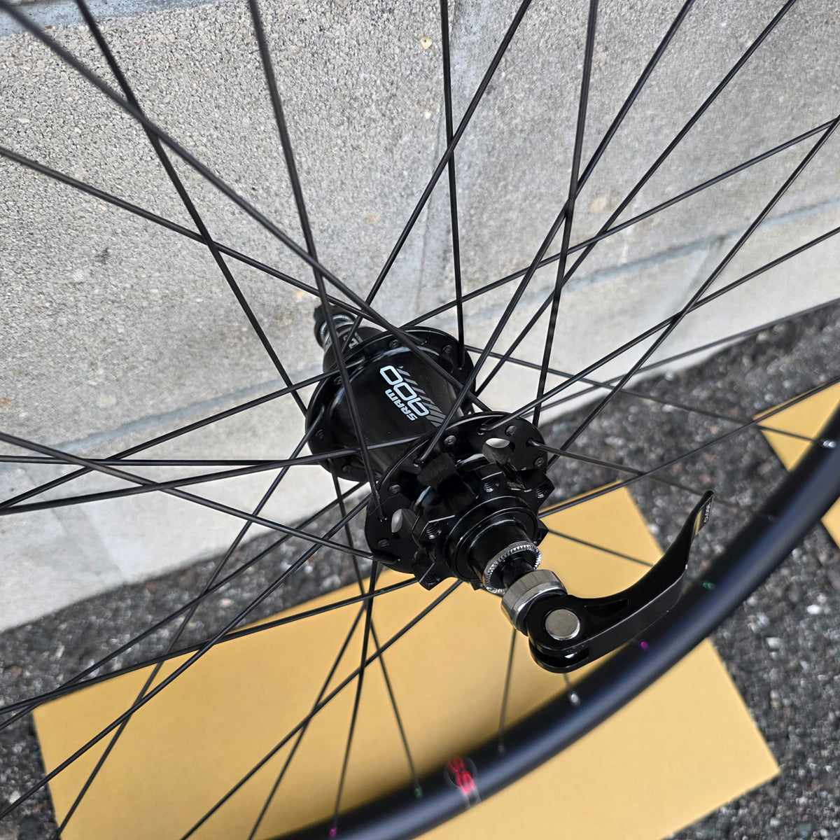 Velocity Blunt SS 27.5 wheelset SP Dynamo QR Sram XDR