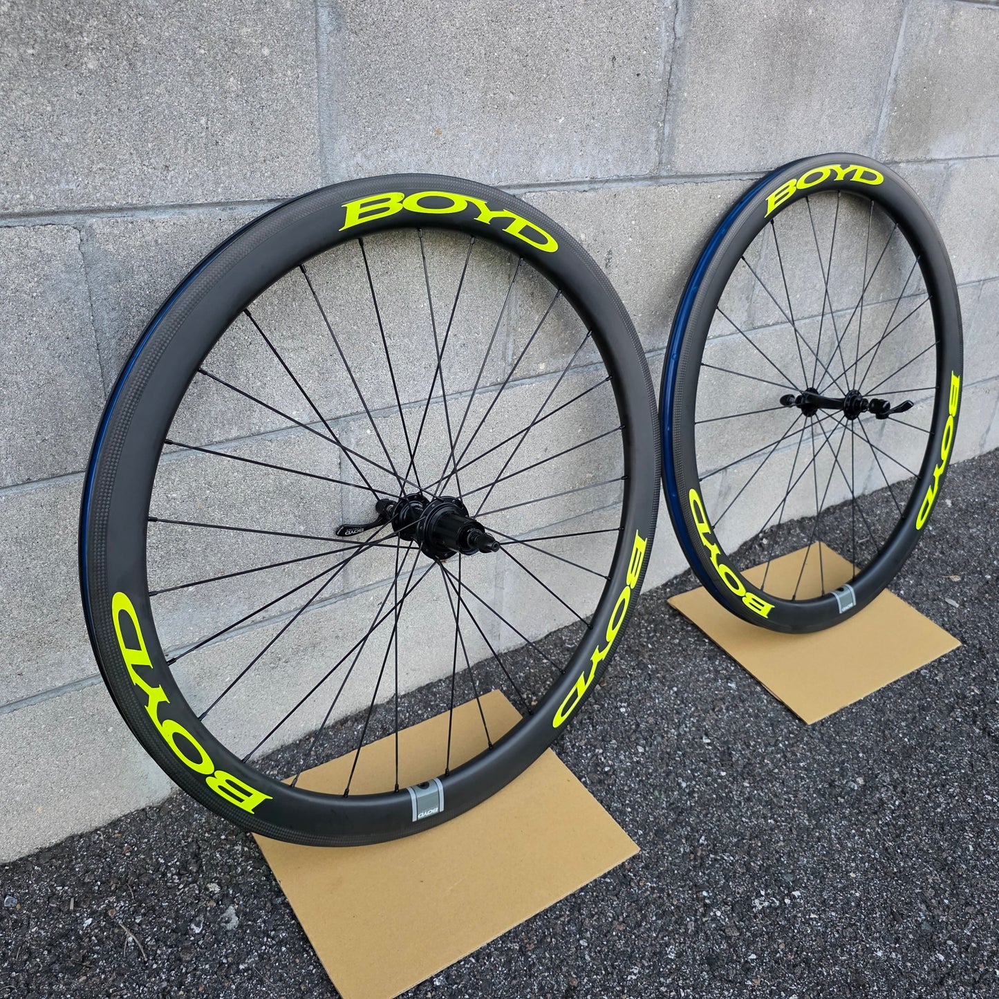 Boyd Prologue 44 Carbon Wheelset rim brake shimano