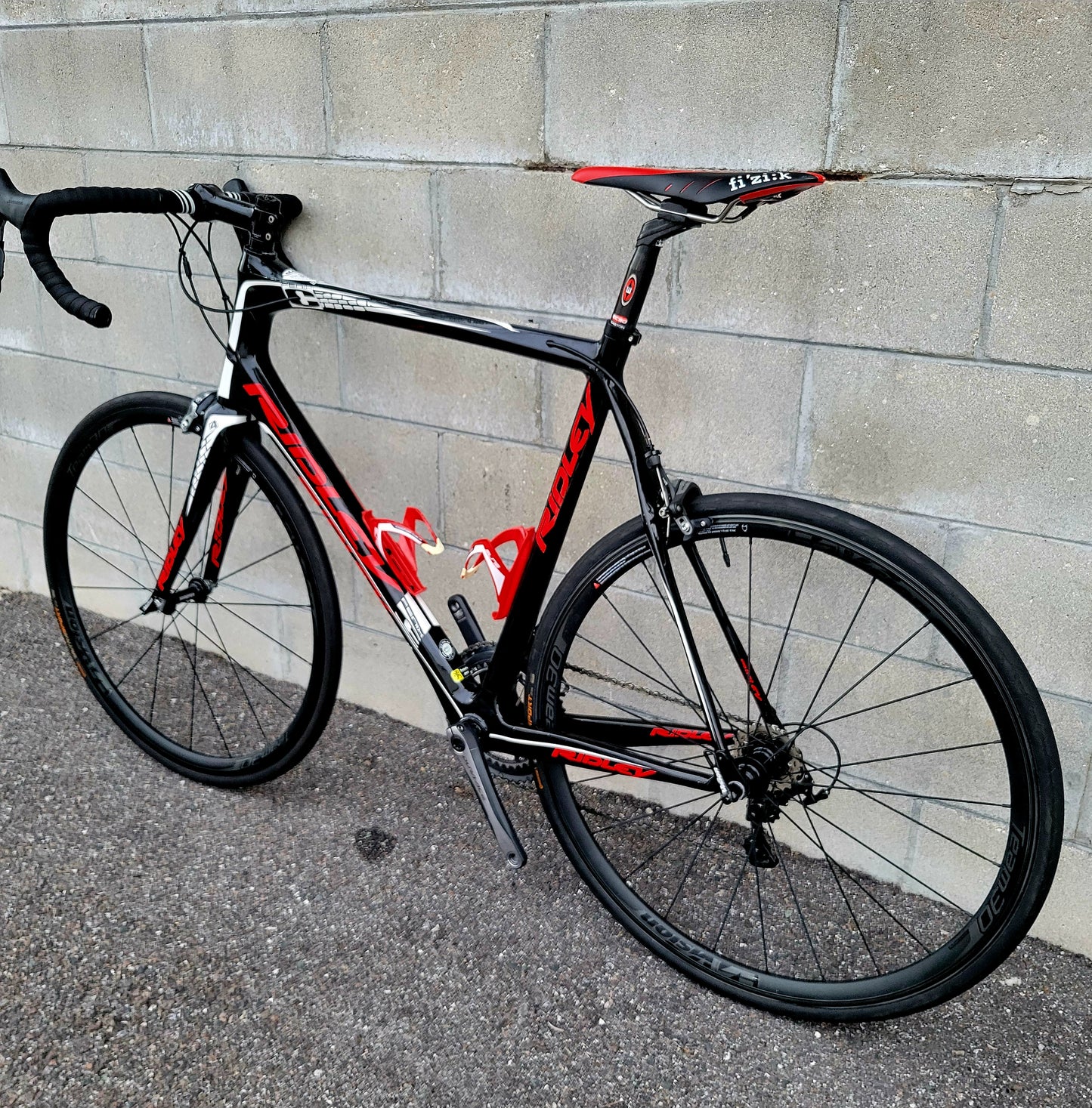 Ridley Fenix C Team (58cm) Carbon Road Bike Dura-Ace/Ultegra +Helmet