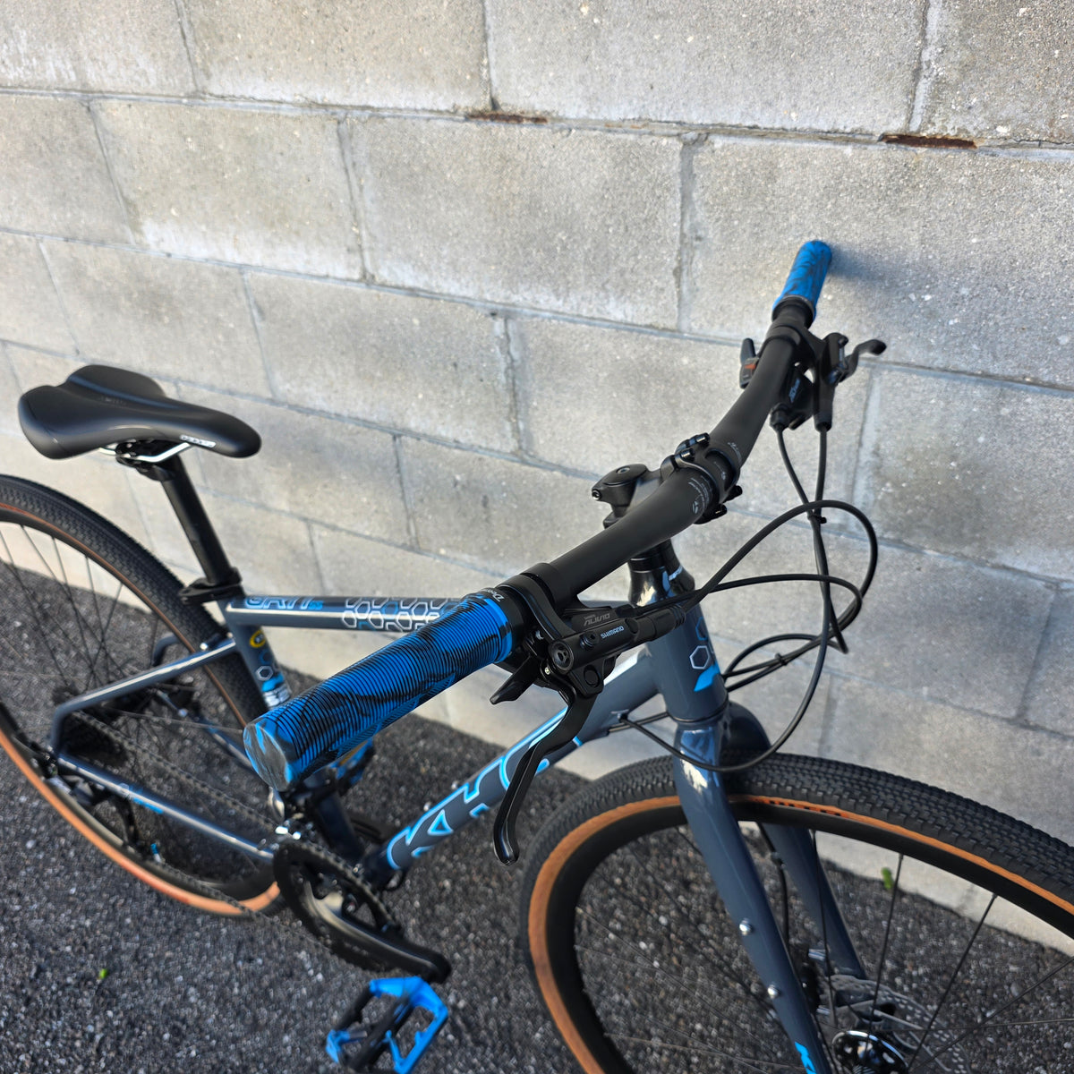 KHS Grit 55 (XS Extra Small) Steel Flat Bar Gravel Bike