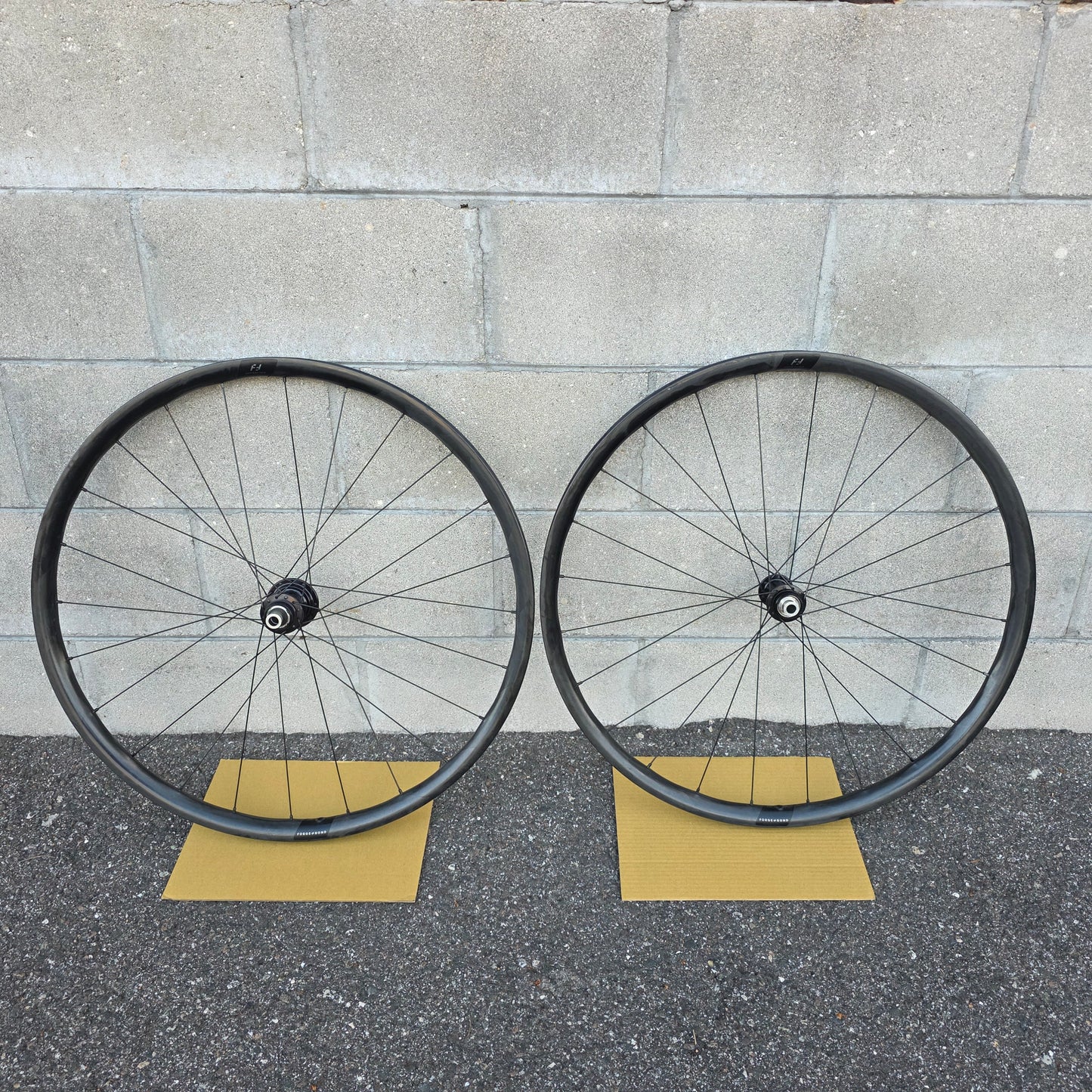 Forge + Bond 25 Gravel wheelset w/ Industry Nine Torch Hubs