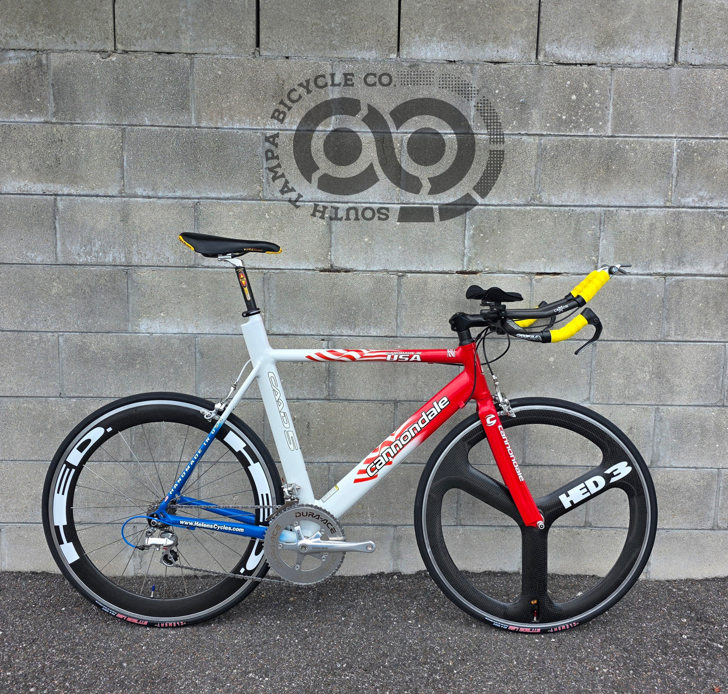 2002 Cannondale 9/11 Memorial Edition Ironman TT Tri Bike 58cm (Ultra Rare, 1 of 12)