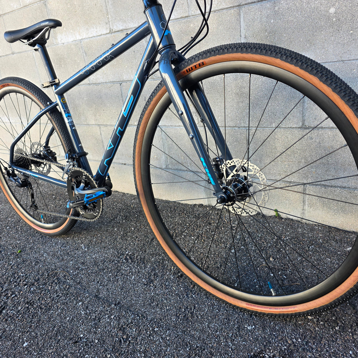 KHS Grit 55 (XS Extra Small) Steel Flat Bar Gravel Bike