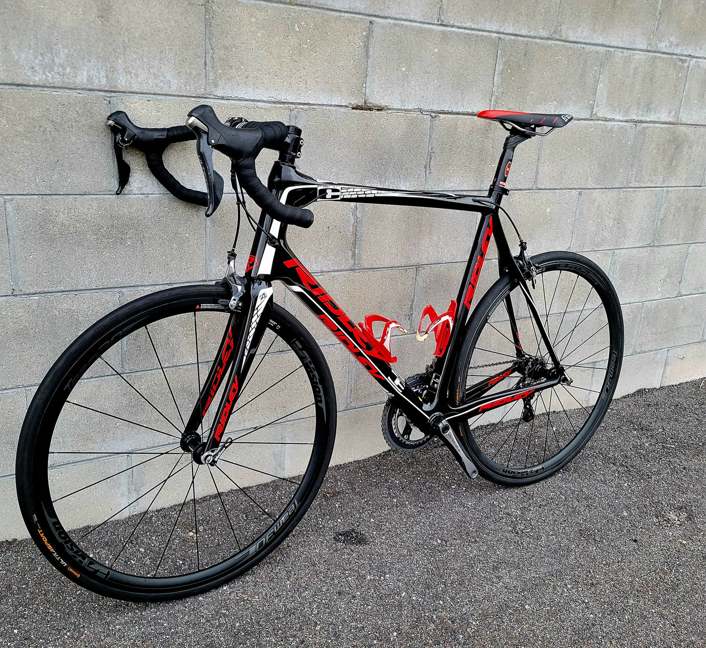 Ridley Fenix C Team (58cm) Carbon Road Bike Dura-Ace/Ultegra +Helmet