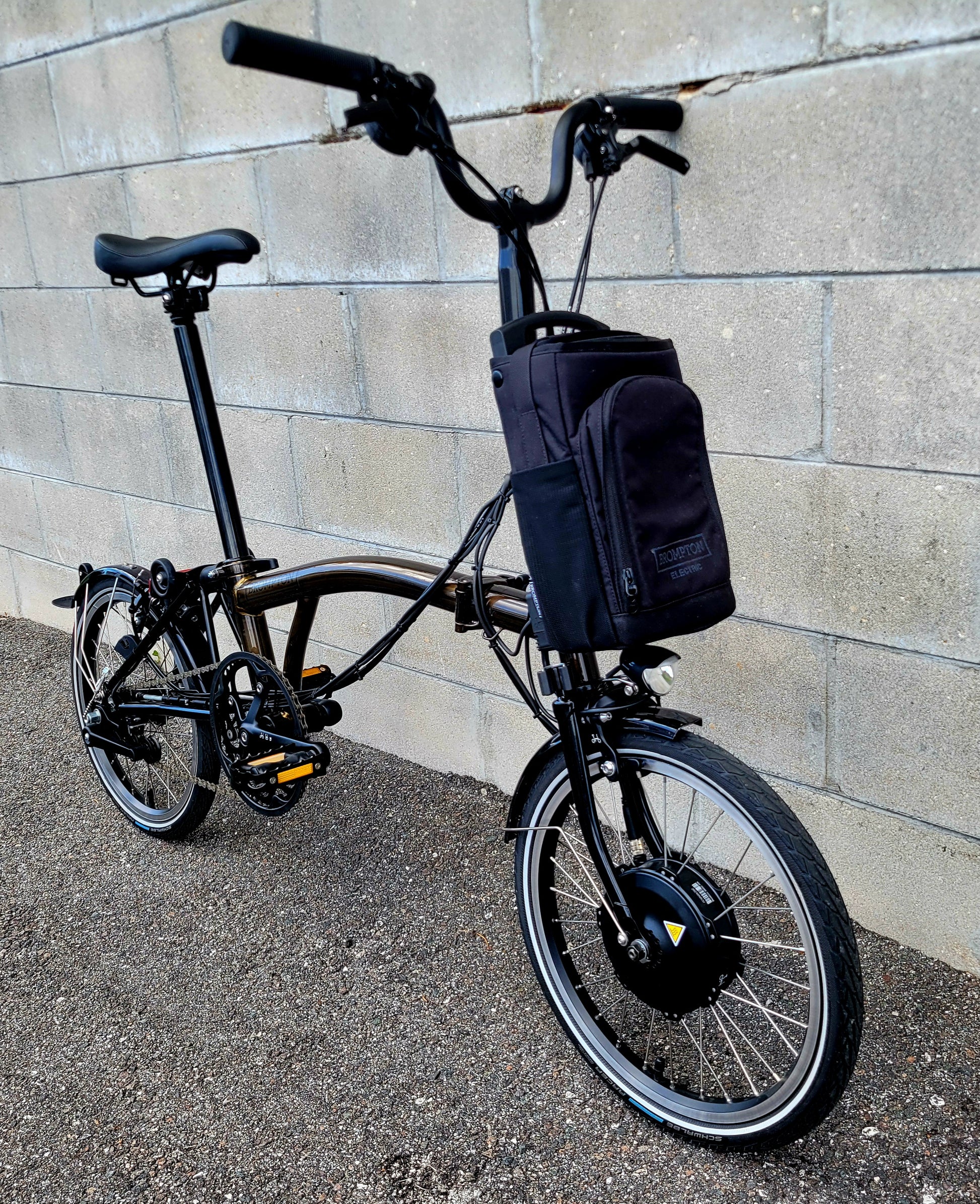 Brompton Electric C Line 6 speed Folding Electric E-Bike (Large) – South Tampa Bicycle Co Brompton Electric C Line 6 speed Folding Electric E-Bike (Large) – South Tampa Bicycle Co