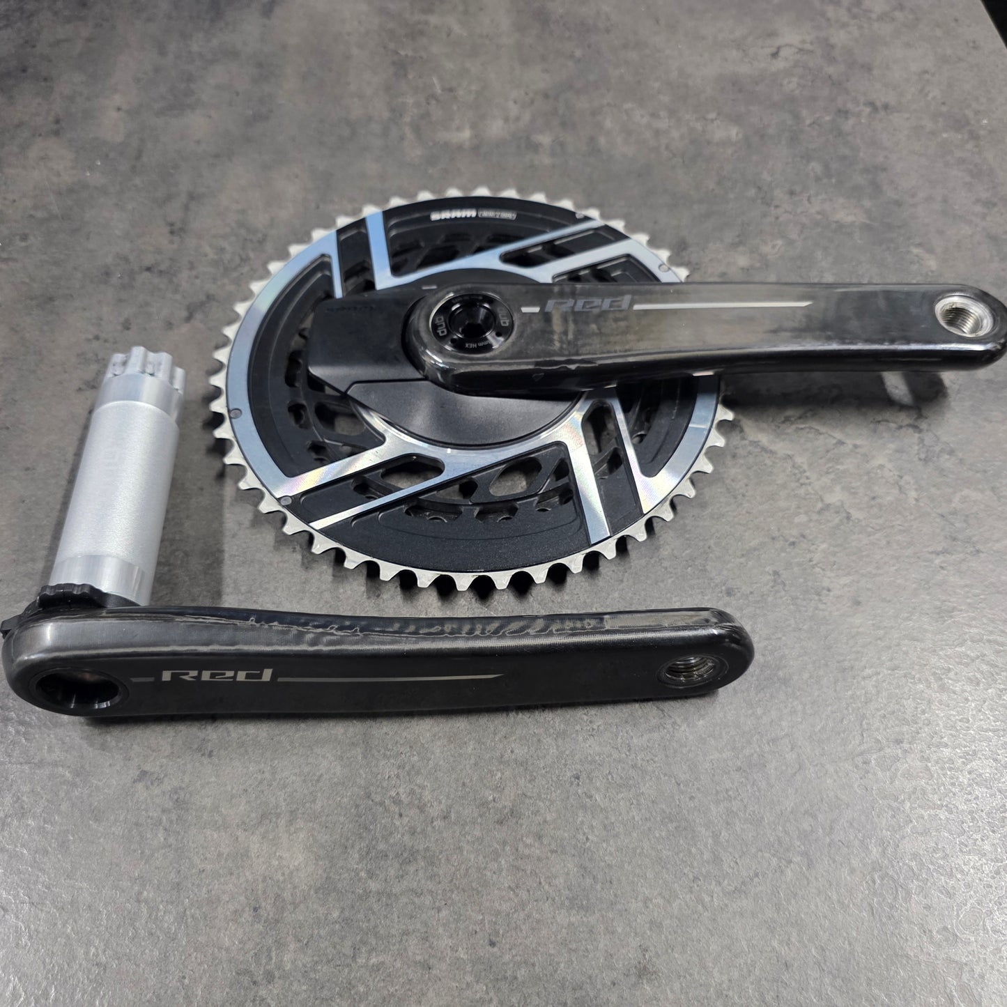 SRAM RED E1 Quarq Powermeter crankset 175mm DUB 48/35