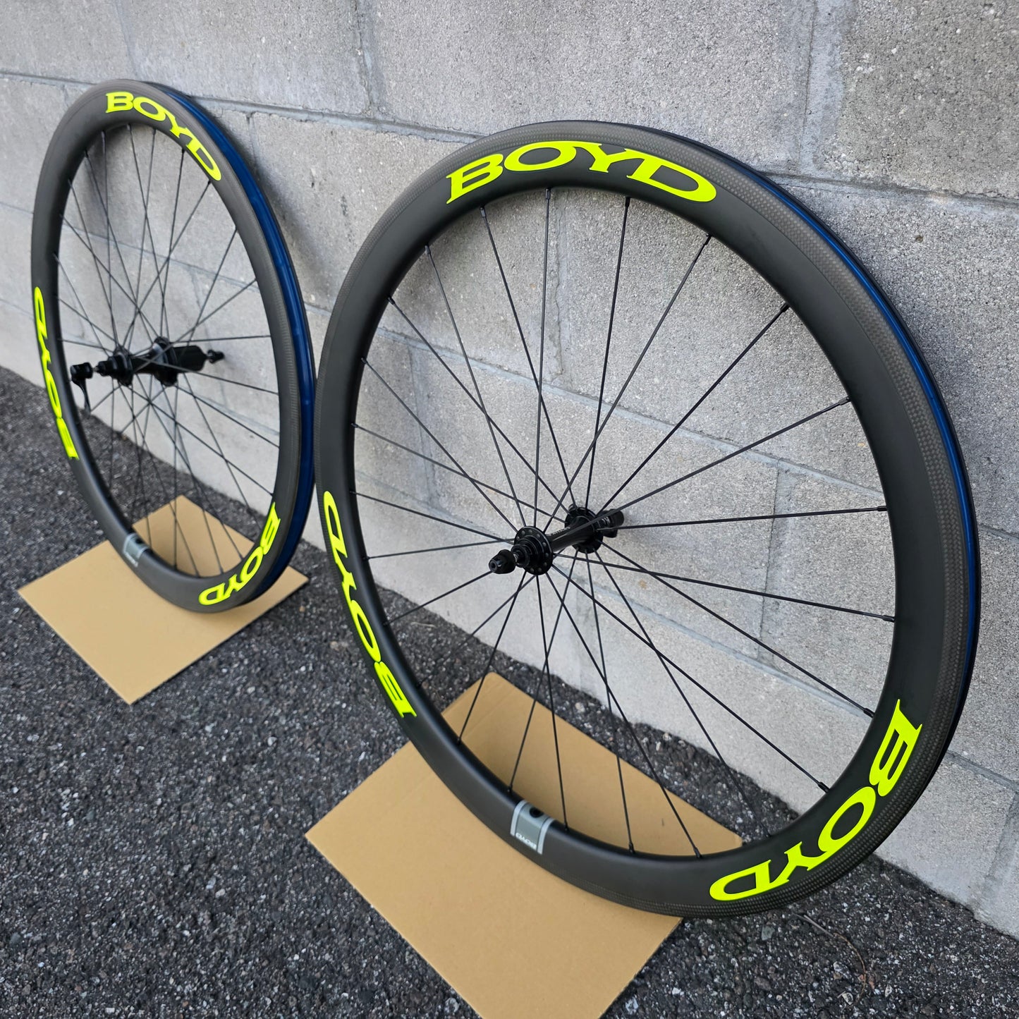 Boyd Prologue 44 Carbon Wheelset rim brake shimano
