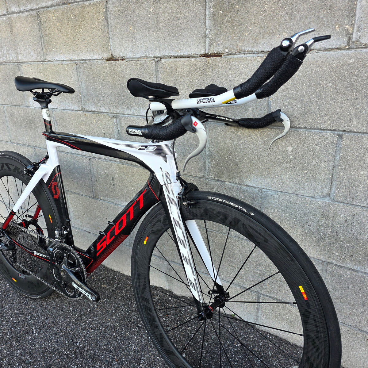 Scott Plasma Carbon Triathlon TT Time Trial Road Bike (54cm)