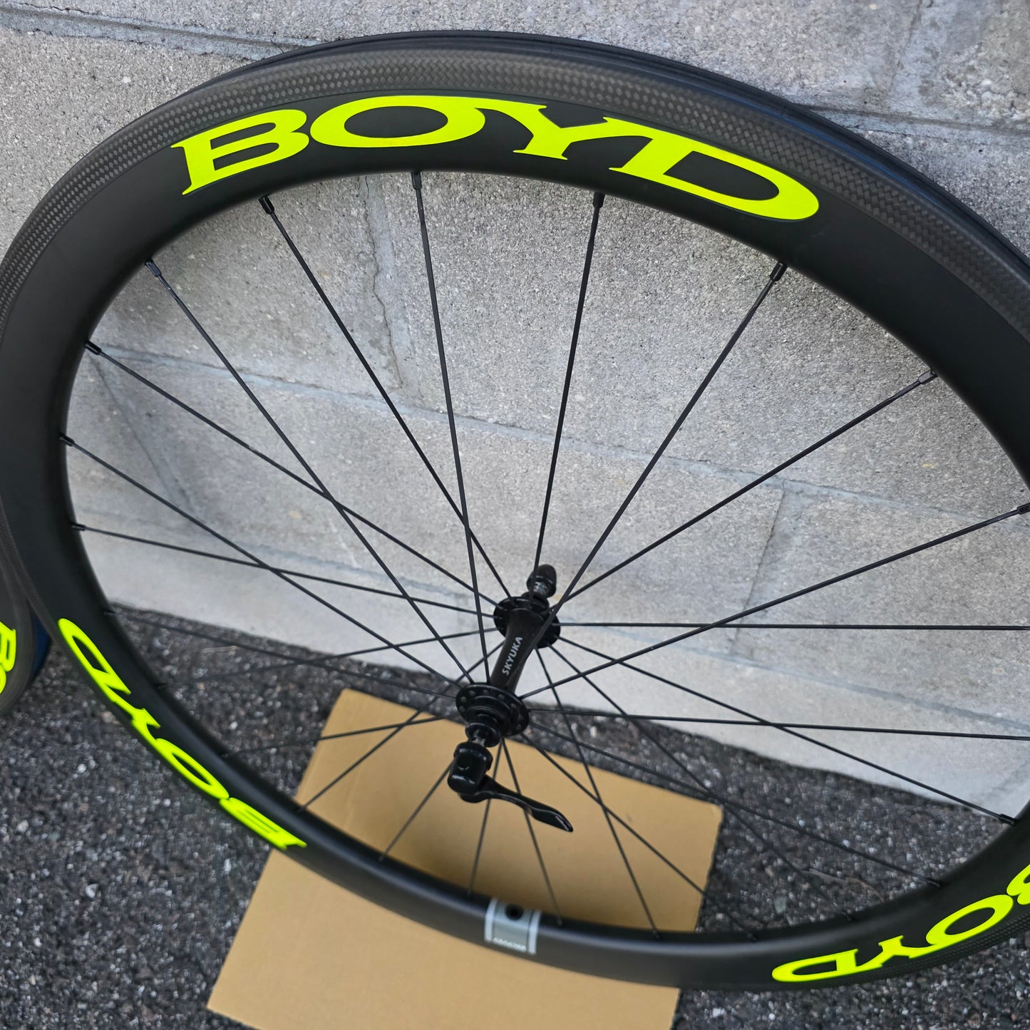 Boyd Prologue 44 Carbon Wheelset rim brake shimano