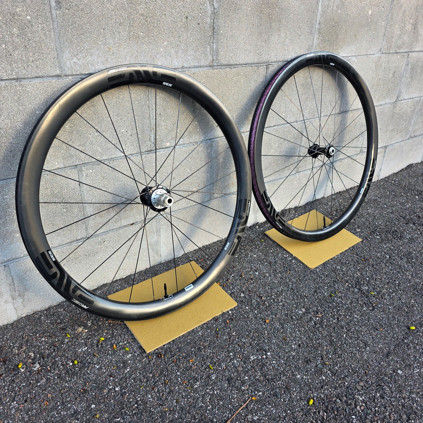 ENVE SES 3.4 AR Disc Carbon Wheelset Industry Nine Gravel Road