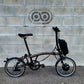 Brompton Electric C Line 6 speed Folding Electric E Bike