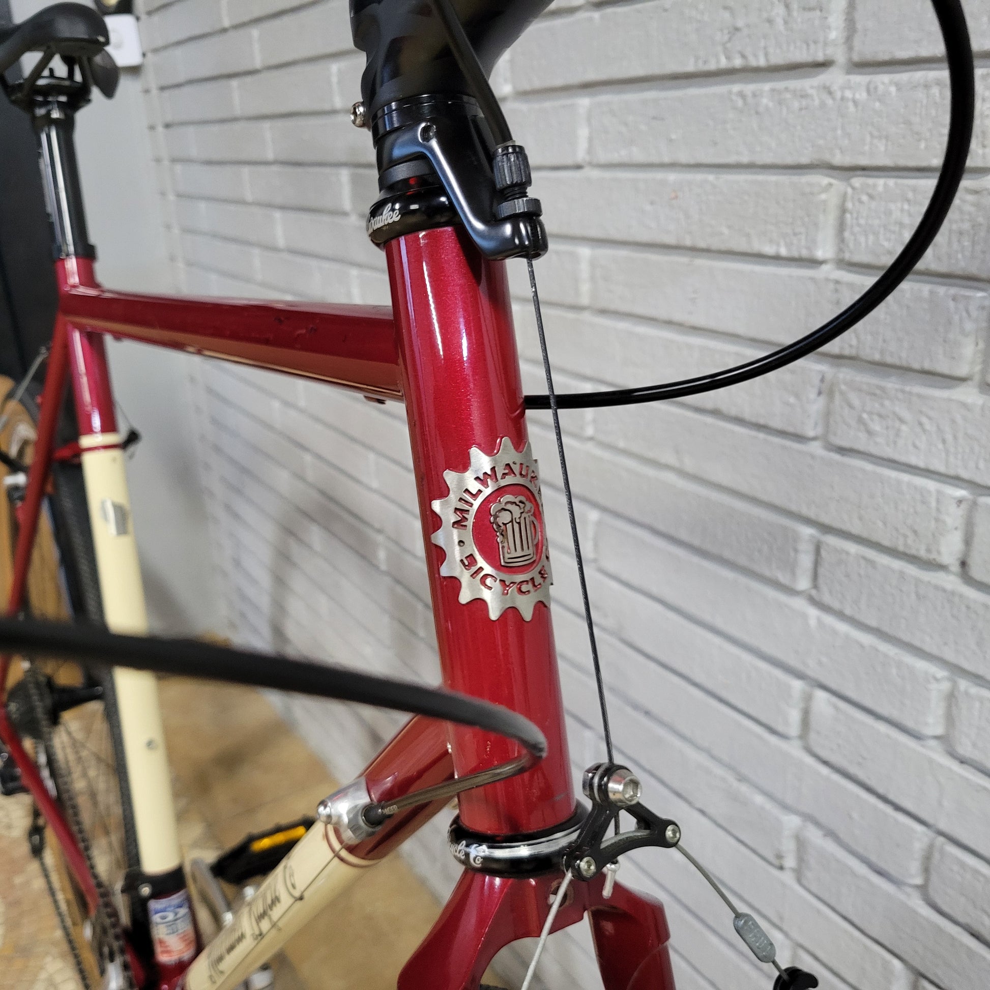gravel bike 58 cm Milwaukee Steel Gravel Bike (58cm) – South Tampa Bicycle Co