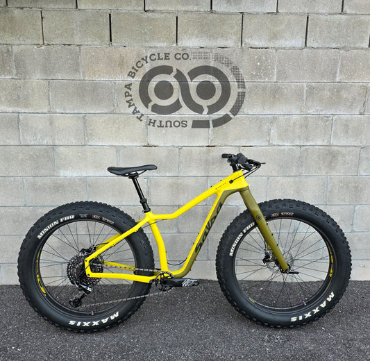 Salsa Mukluk XO1 Carbon FatBike (Small) HED Big Deal Carbon Wheelset