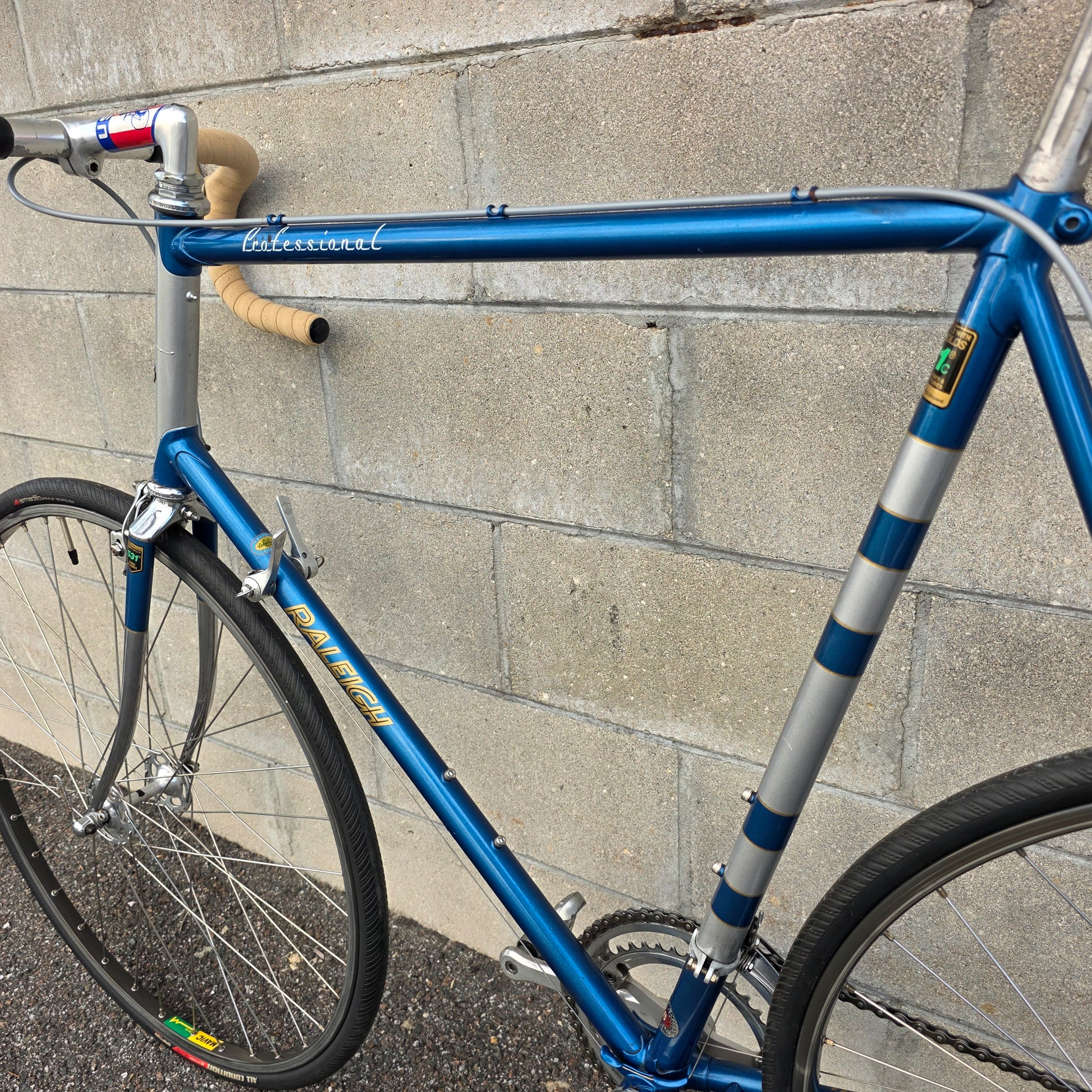 raleigh fahrräder xxl Raleigh Professional Vintage Road Bike XXL 25.5" 64cm – South Tampa Bicycle Co