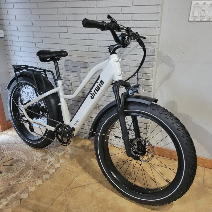 Dirwin Pioneer Electric Bike Step Thru White