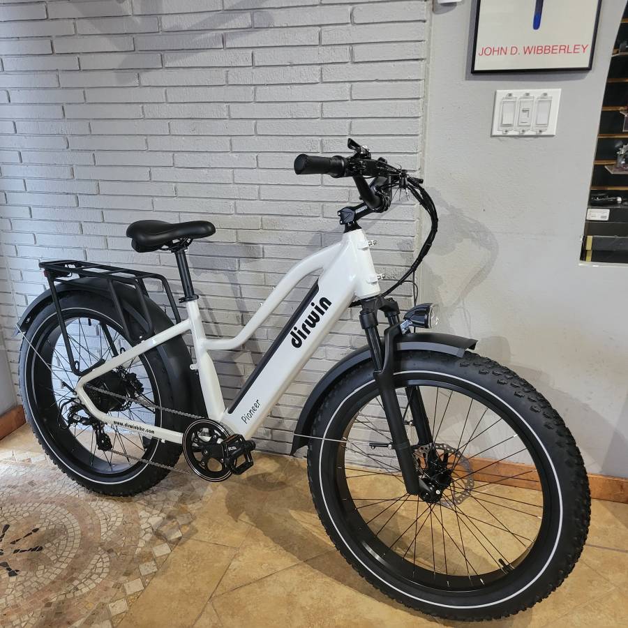 Dirwin Pioneer Electric Bike Step Thru White