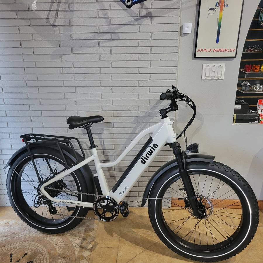 Dirwin Pioneer Electric Bike Step Thru White