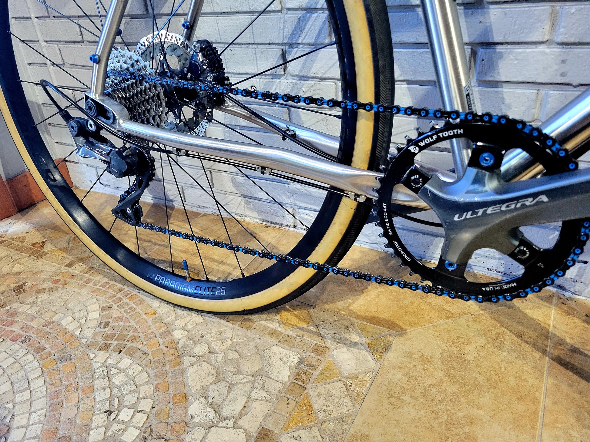 stainless gravel bike Otso Warakin Stainless (58cm) Gravel Bike – South Tampa Bicycle Co