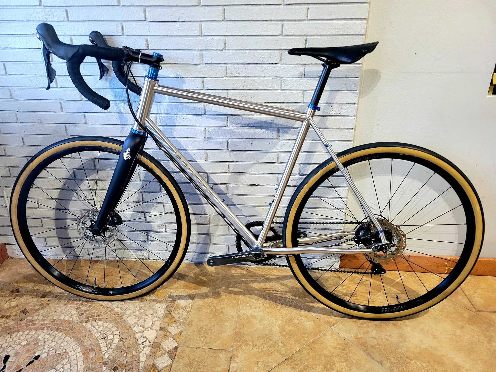 stainless gravel bike Otso Warakin Stainless (58cm) Gravel Bike – South Tampa Bicycle Co