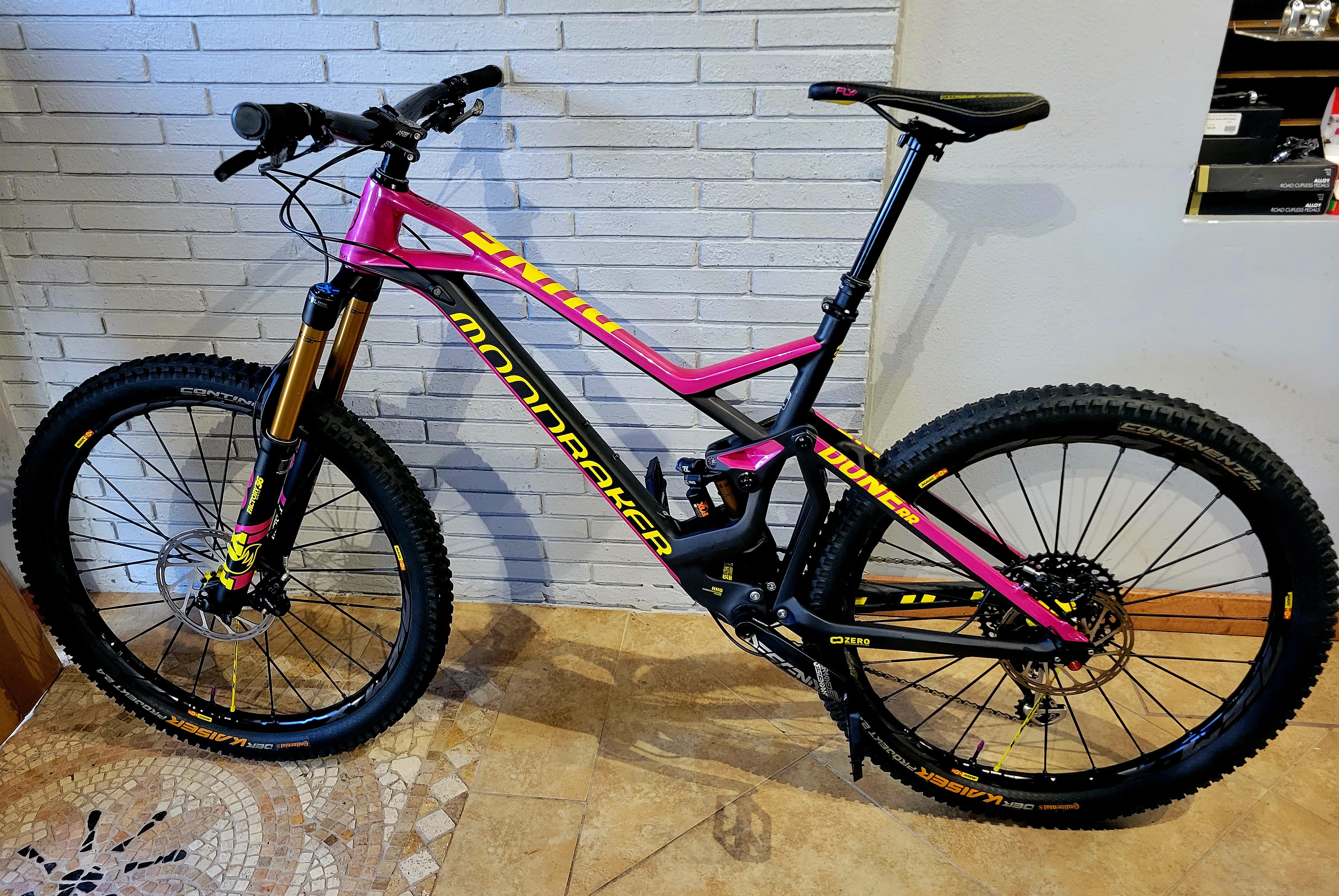 2018 Mondraker Dune RR Carbon size Large South Tampa Bicycle Co