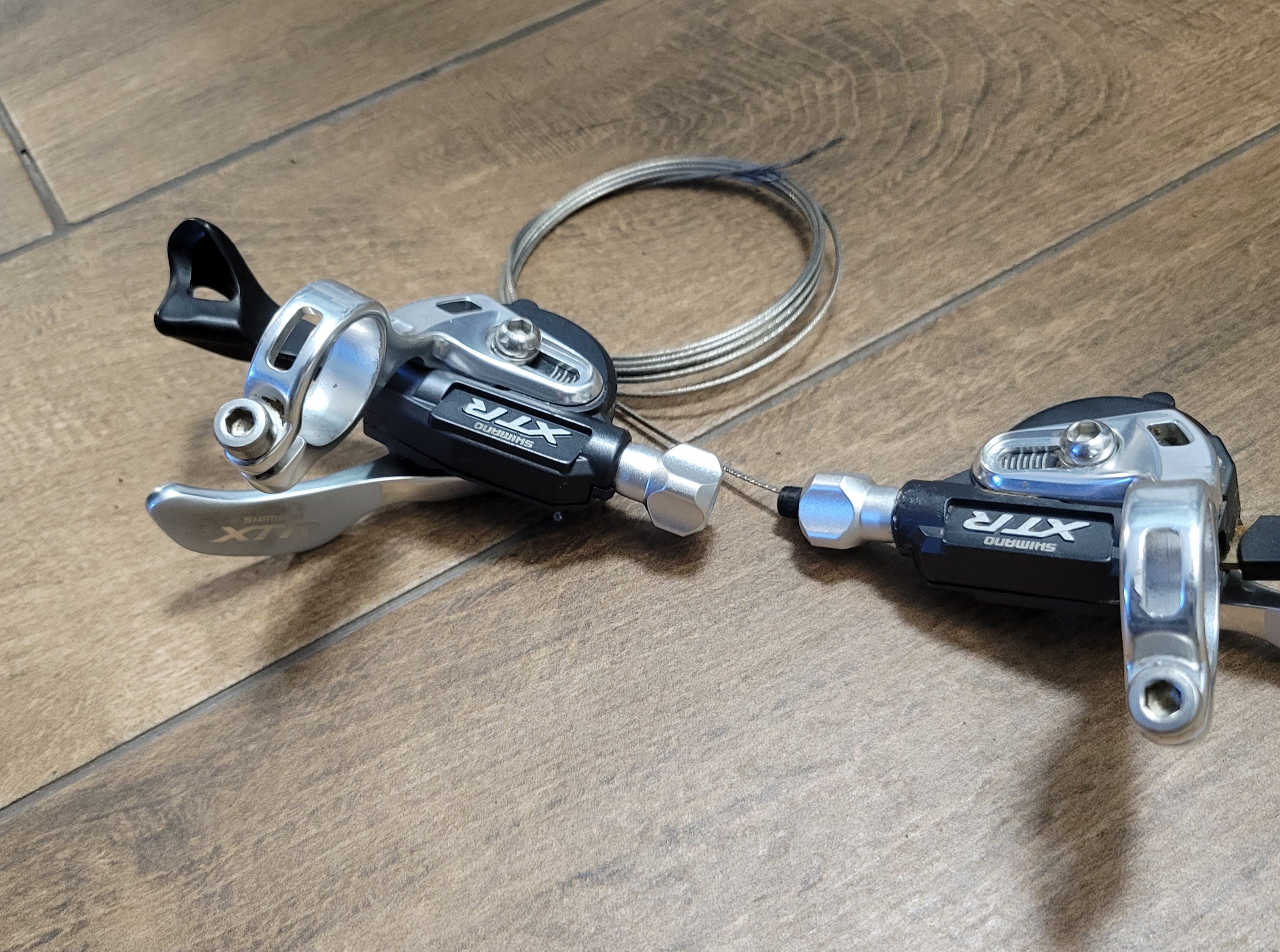 Shimano XTR SL-970 shifter set f+r – South Tampa Bicycle Co.