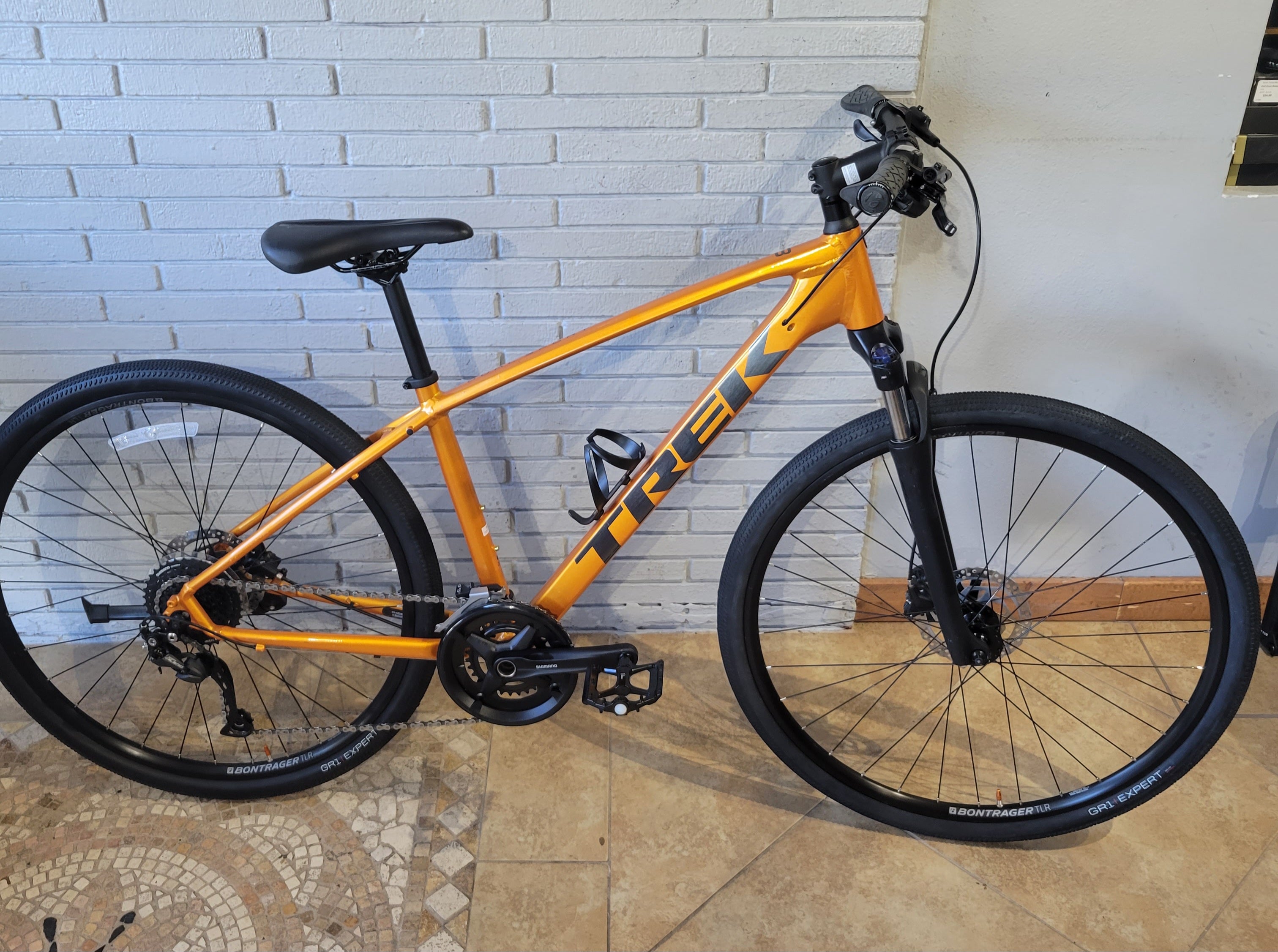 Trek Dual Sport 3 Orange Medium – South Tampa Bicycle Co.